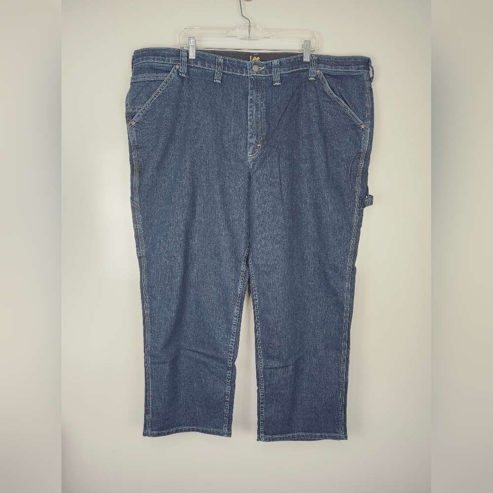 Lee Carpenter Loose Fit Straight Leg Quartz Stone Jeans 48x28